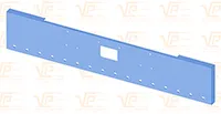 18" 1987  Peterbilt 379 Bumper
