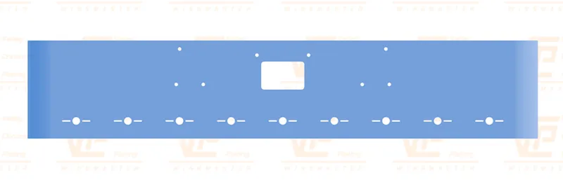 18"  Texas Square Bumper Fits Peterbilt 378 & 379(1987-2006)