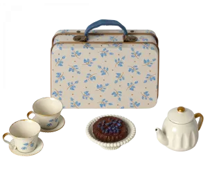 Afternoon Treat Set in Blue Madeline