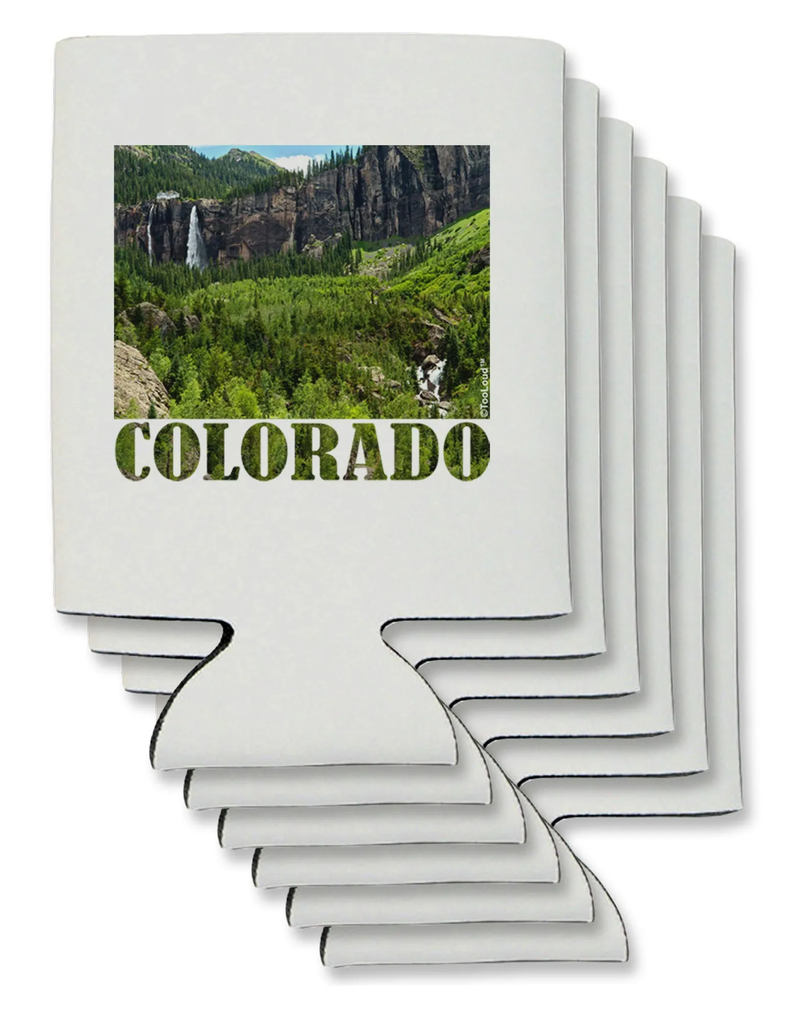 Beautiful Cliffs Colorado Can / Bottle Insulator Coolers by TooLoud