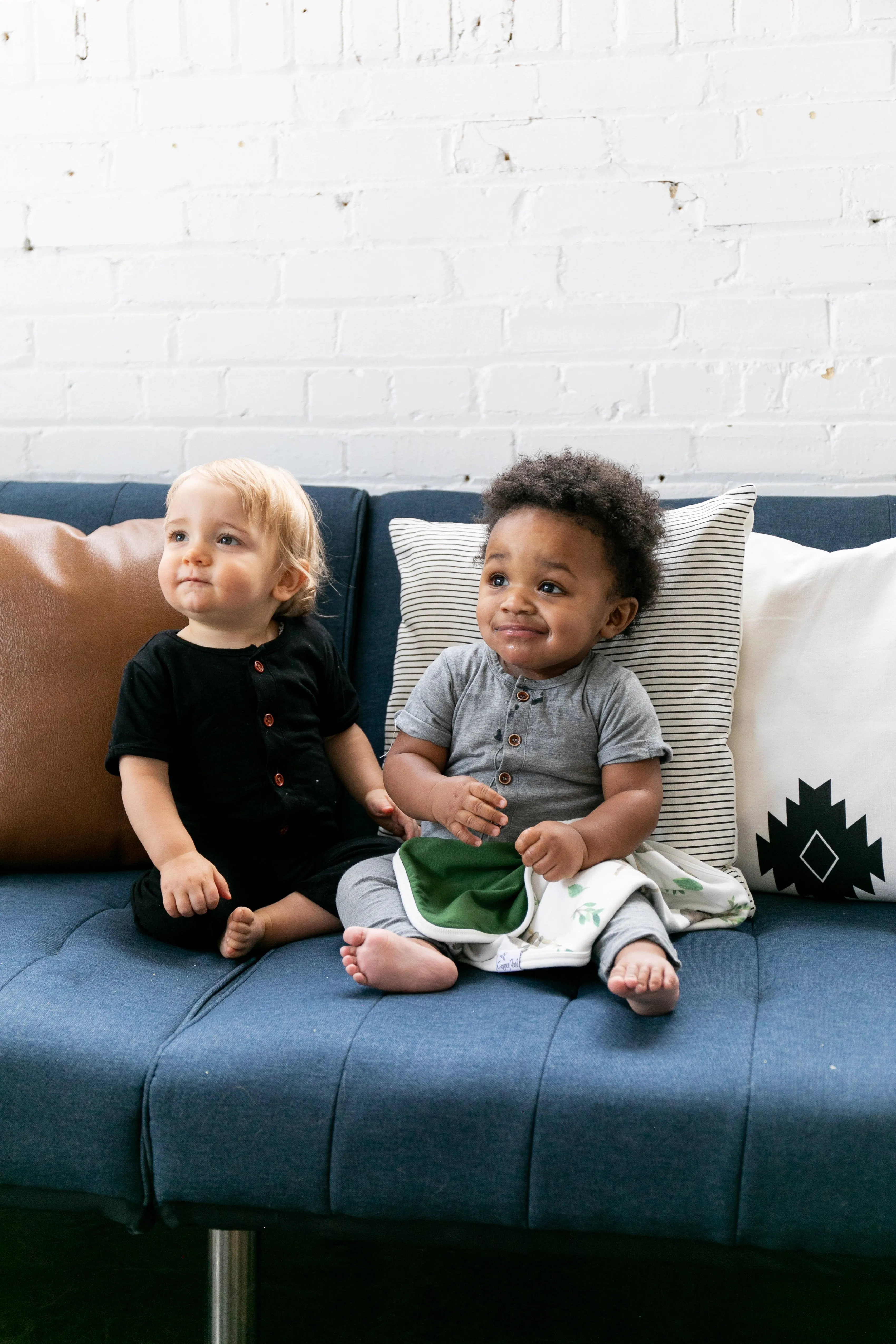 Copper Pearl Three-Layer Security Blanket Set | Noah