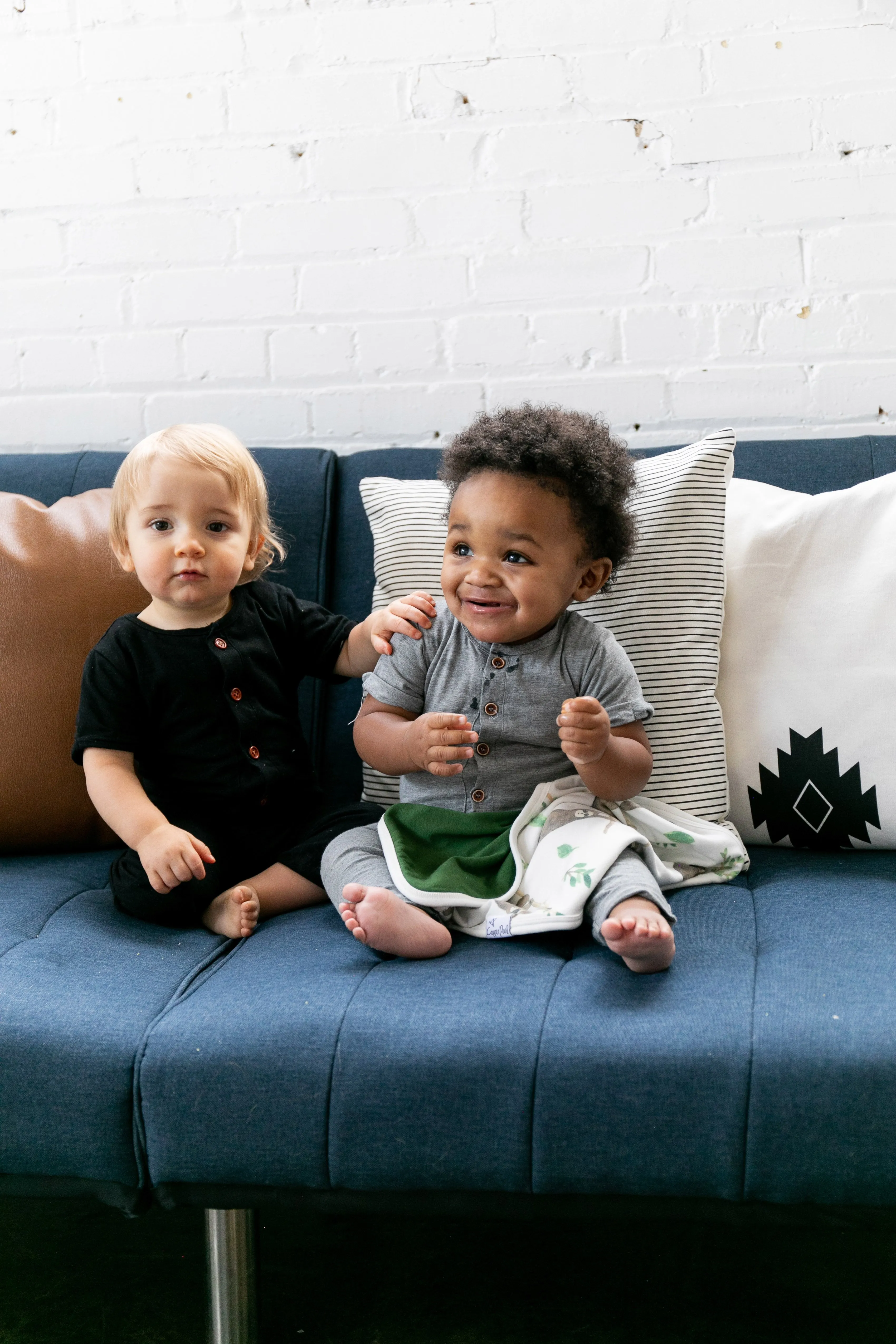 Copper Pearl Three-Layer Security Blanket Set | Noah