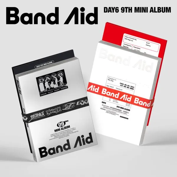 DAY6 - 9th Mini Album [Band Aid] (Random Ver.)
