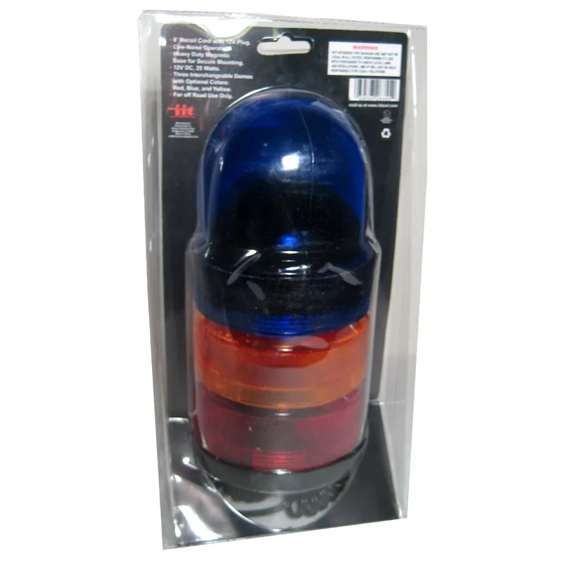 Emergency Lights 3-IN-1 Revolving Safety Warning Magnetic Base 12V Rotating Snow