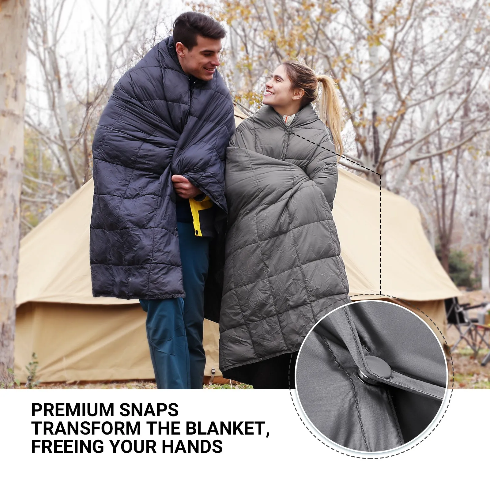 KingCamp 620 FP Lightweight Packable Camping Blanket