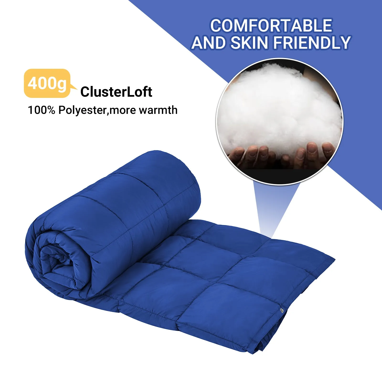 KingCamp 620 FP Lightweight Packable Camping Blanket