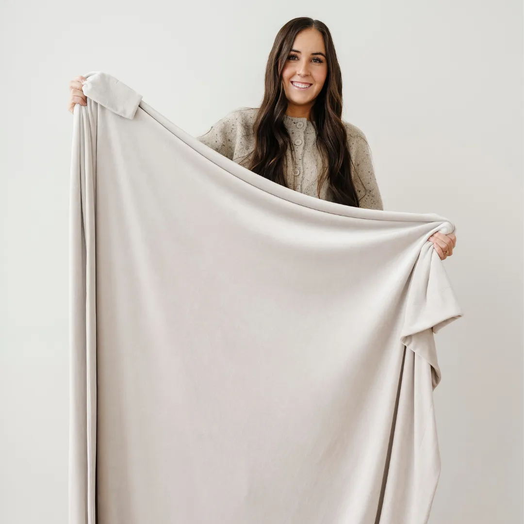 MINKY STRETCH THROW BLANKETS