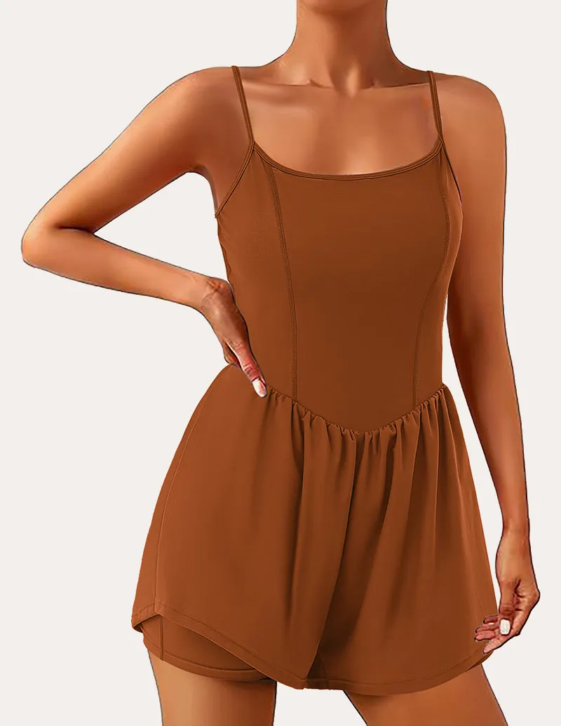 Summer Athletic Shorts Jumpsuit (US Only)