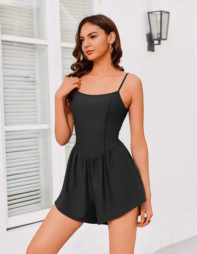 Summer Athletic Shorts Jumpsuit (US Only)