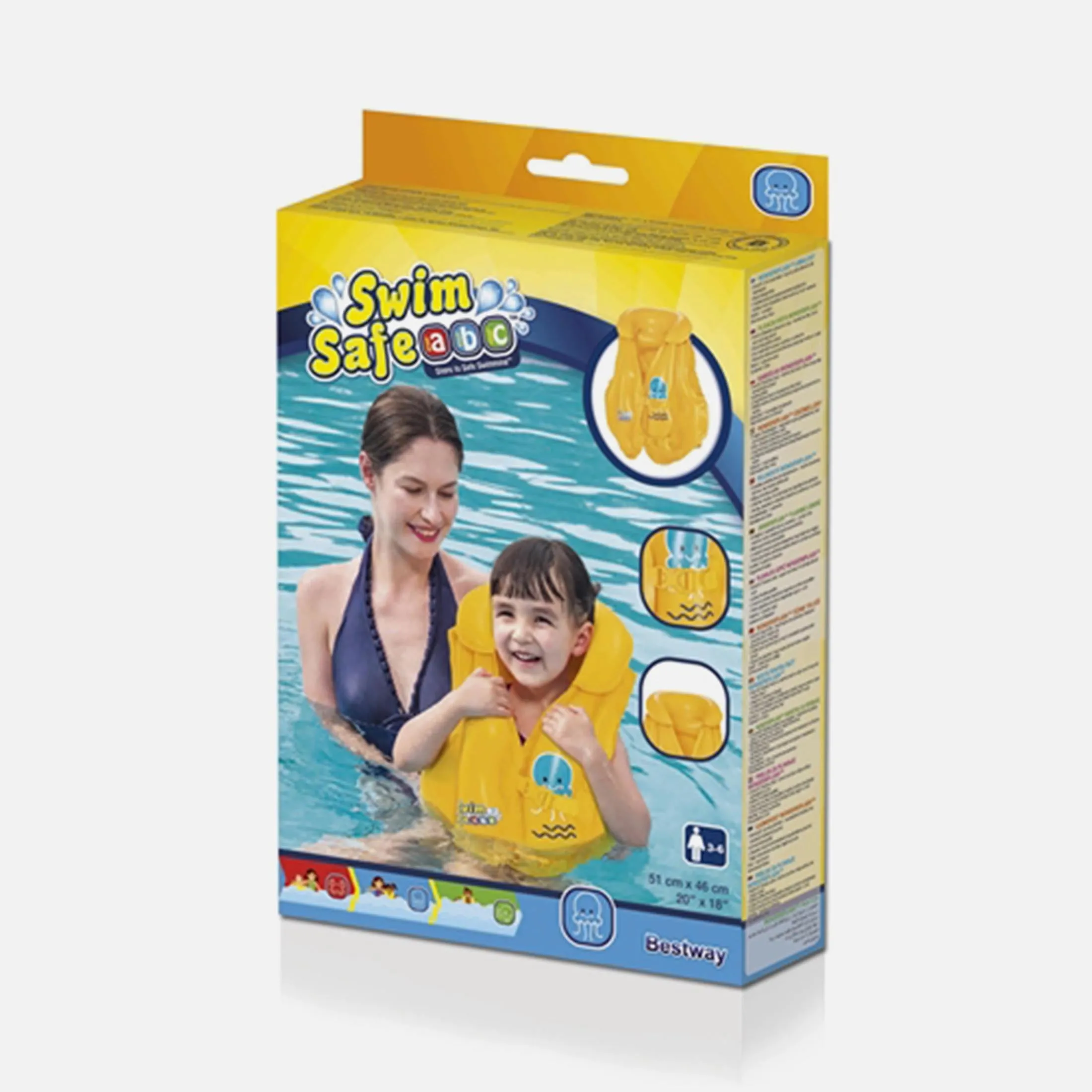 SWIM SAFE SWIM VEST STEP (3-6y)