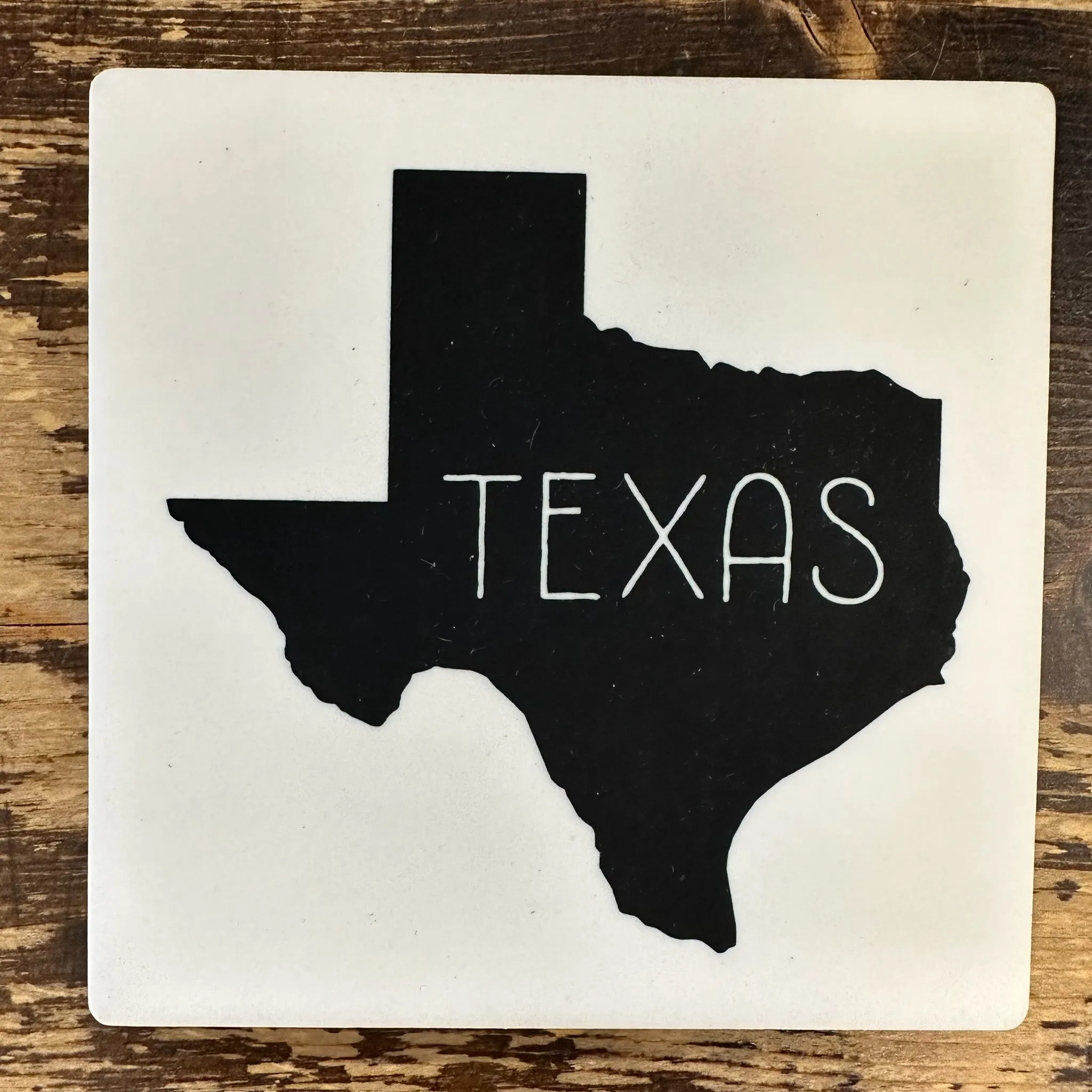 Texas State Shaped Coaster