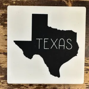 Texas State Shaped Coaster