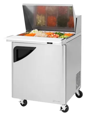 Turbo Air TST-28SD-12-N 28" Single Door Mega Top Sandwich Prep Table