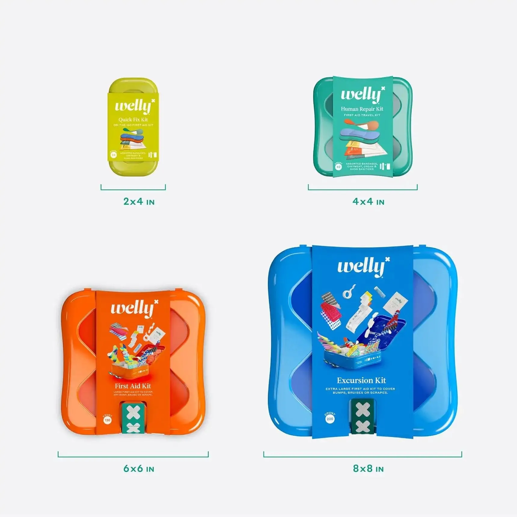 Welly bandage Space Designs, 48 bandages, bravery 2 kid-friendly sizes
