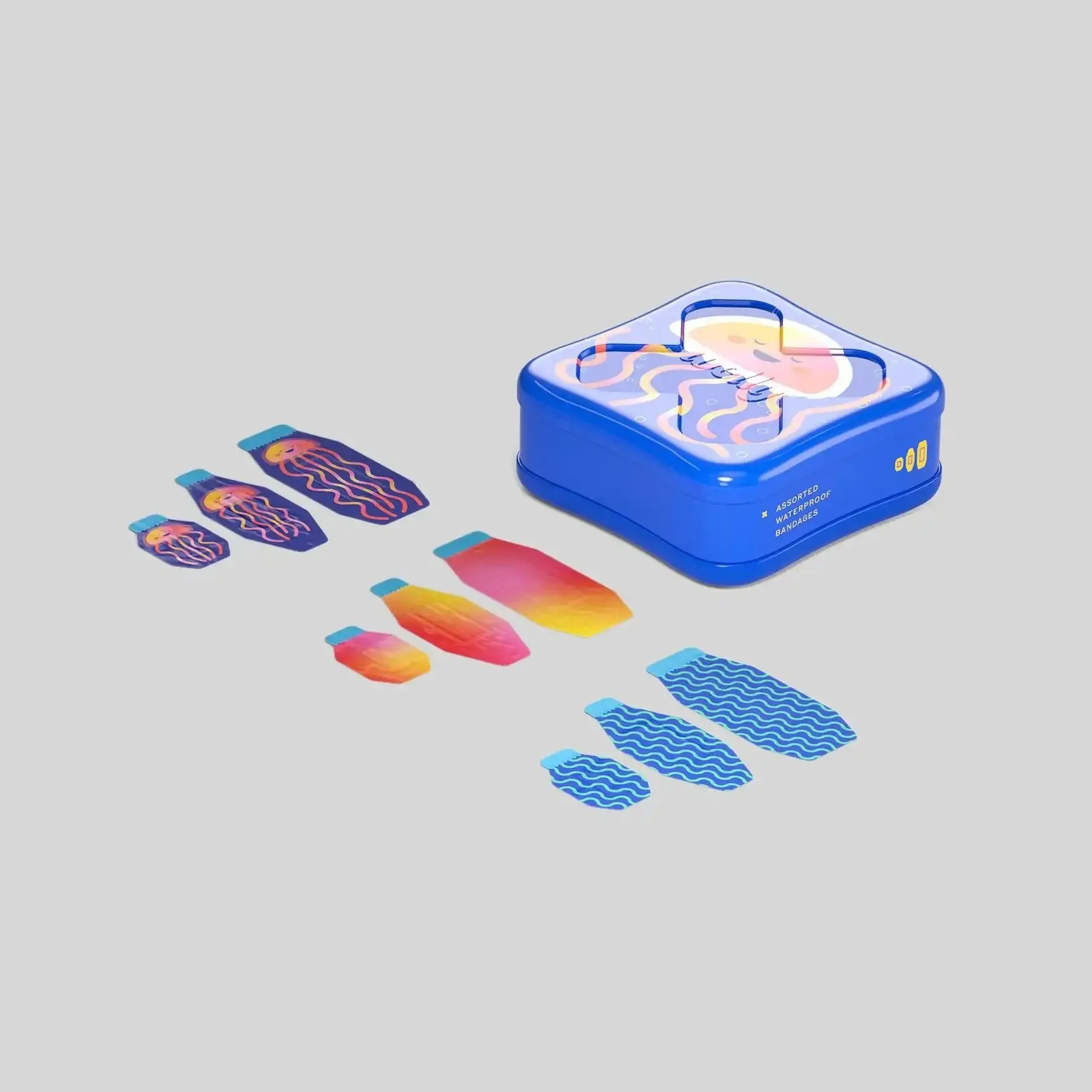 Welly Bandages  Assorted Waterproof Bandages Jellyfish badges