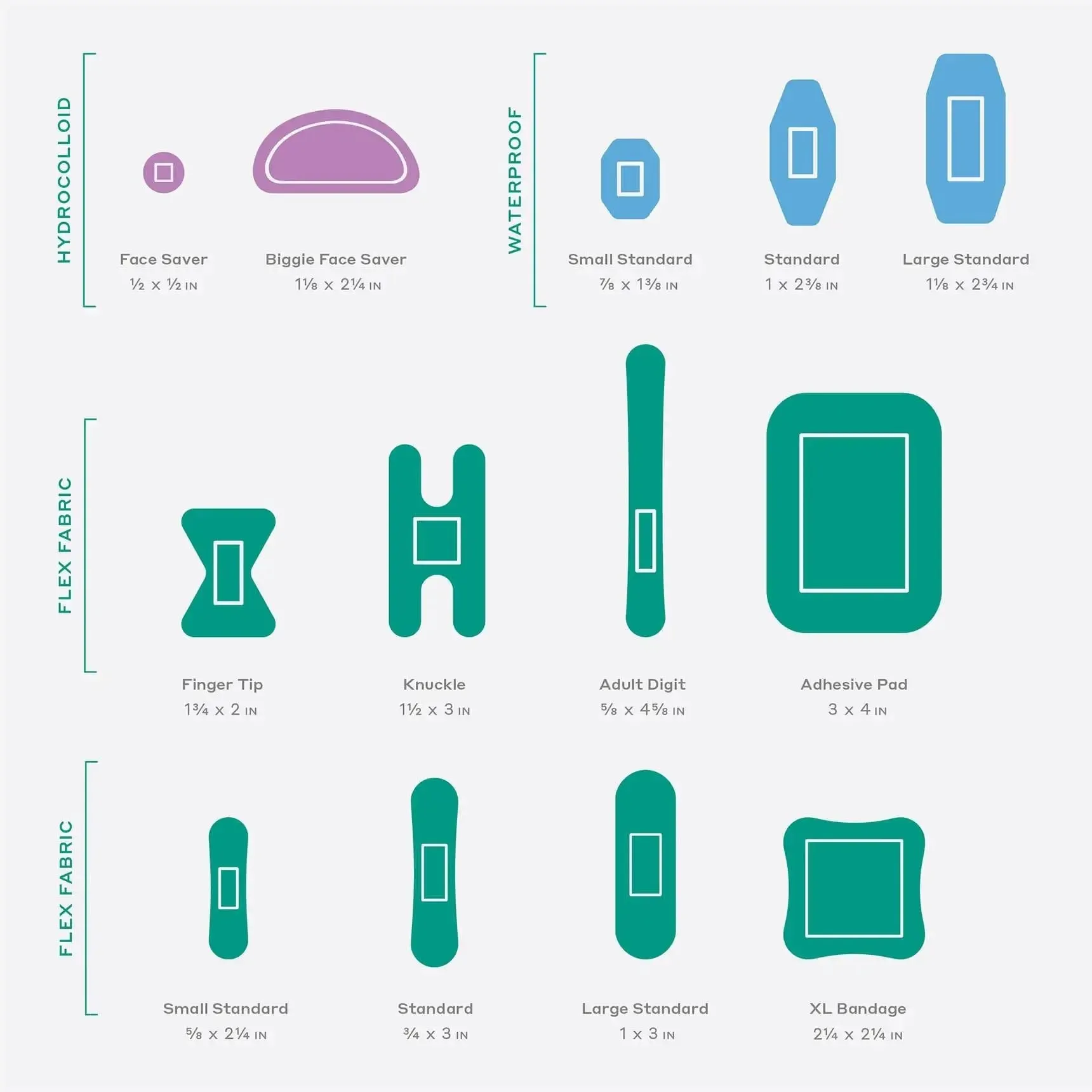 Welly Bandages  Assorted Waterproof Bandages Jellyfish badges